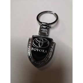 Kulcstartó fém Toyota pajzs