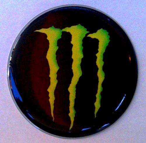 3D-s Monster Energy Drink felnimatrica több színben