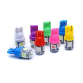 Helyzetjelző T10 5SMD LED több színben