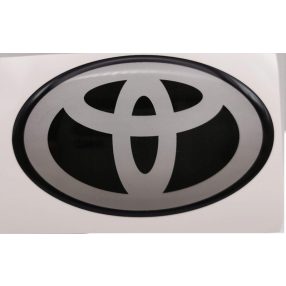 3D-s Toyota embléma elipszis több színben