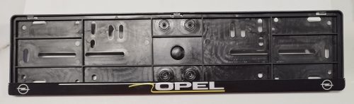 Rendszámtábla keret műgyantázott autómárkás OPEL