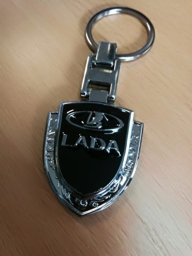 Kulcstartó fém LADA pajzs