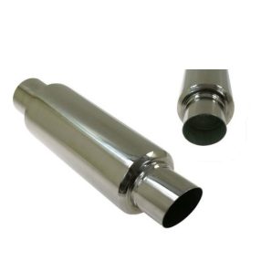 Rozsdamentes acél kipufogó hangtompitó 76mm - TWTL056