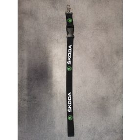 Nyakbaakasztós kulcstartó(nyakpánt) SKODA