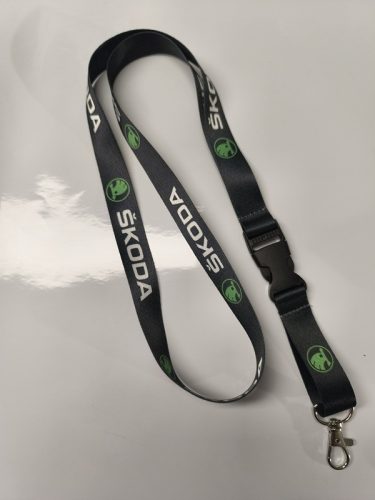 Nyakbaakasztós kulcstartó(nyakpánt) SKODA