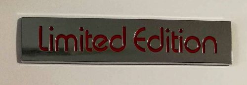 3D logo Limited Edition Fém