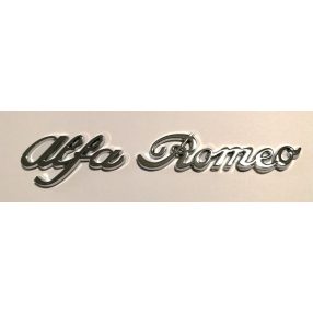 3D logo Alfa Romeo fém feirat 