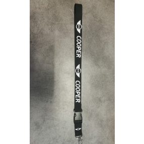 Nyakbaakasztós kulcstartó(nyakpánt) Mini Cooper