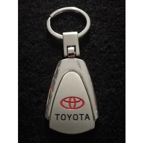 Kulcstartó fém Toyota színes