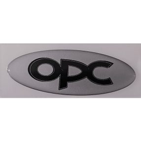 3D-s OPC ovál logo matrica