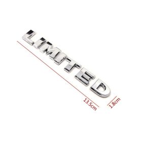 3D logo LIMITED Króm 