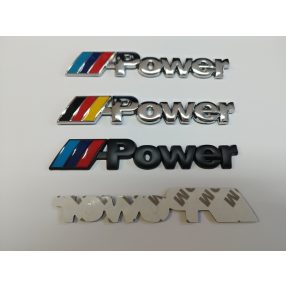 3D logo BMW MPOWER több Színben