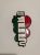 3D logo Alfa Romeo fém