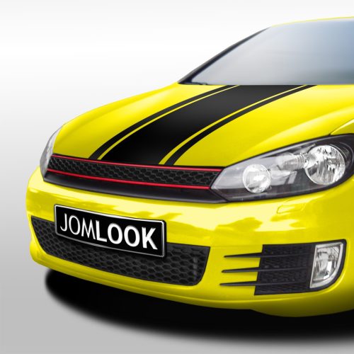 Volkswagen Golf6 első lökhárító spoiler+ködlámpa+hűtőrács JOM 1L0807103JTI