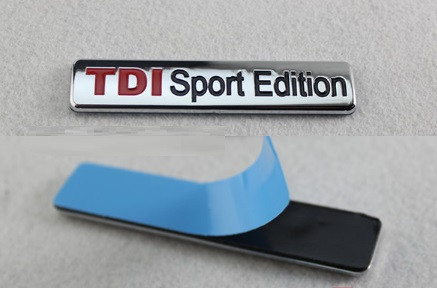3D logo TDI Sport Edition több színben