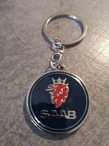 Kulcstartó fém Saab