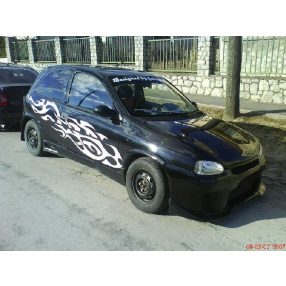 Opel Corsa-B 3ajtós küszöb spoiler ST