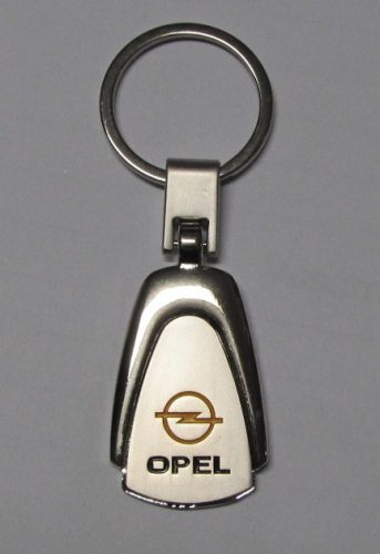 Kulcstartó fém Opel színes