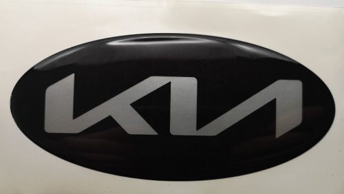 3D-s Kia embléma ovál több színben