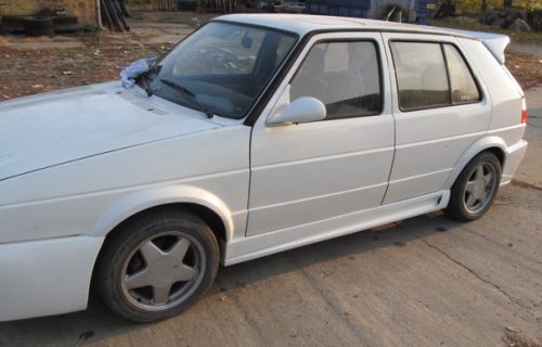 Volkswagen Golf II. küszöbspoiler ST