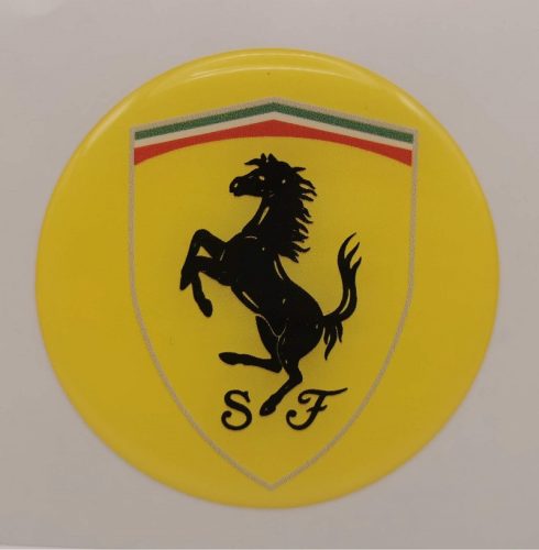 3D-s Ferrari felnimatrica több színben