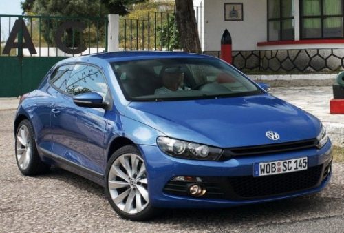 Volkswagen Scirocco jelnélküli hűtőrács 
