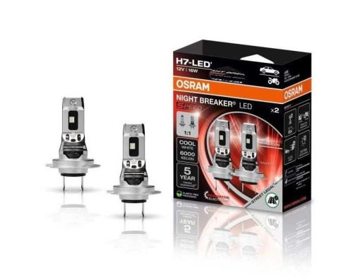 Ledes izzó, párban, OSRAM H7 SPEED NIGHT BREAKER ENGEDÉLLYEL!!!