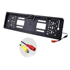  Rendszámtábla keretbe integrált LED-es tolatókamera 