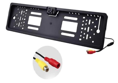  Rendszámtábla keretbe integrált LED-es tolatókamera 