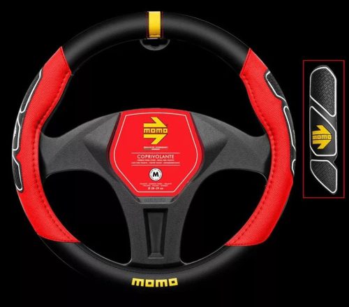 Kormányvédő Tuning M, Fekete-Piros MOMO 30SWC0FUNBR